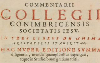 Conimbricenses Commentaries